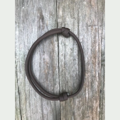Brown Adjustable 550 Paracord Friendship Bracelet
