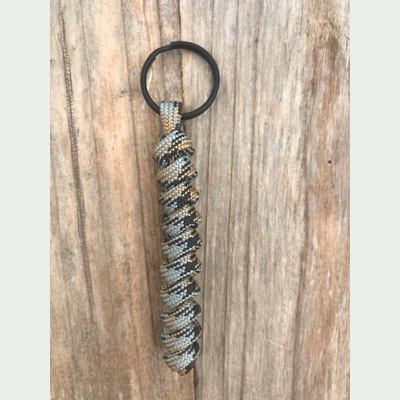 Cobra Paracord 'Snake Knot' Keychain Keyring Key Fob