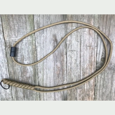 Coyote Brown Paracord 'Snake Knot' Neck Lanyard