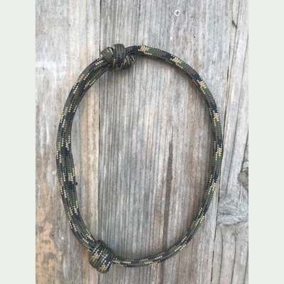 Ground War Camo Adjustable 550 Paracord Friendship Bracelet