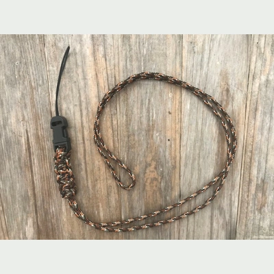 Hidden Camo Bite Alarm Receiver Neck Lanyard