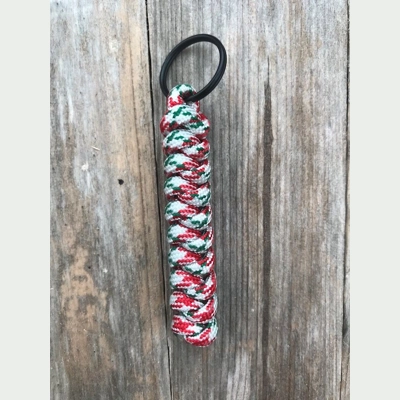 Iraqi Vet Paracord 'Snake Knot' Keychain Keyring Key Fob