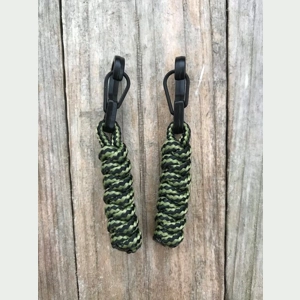Moss & Black Stripe Par..