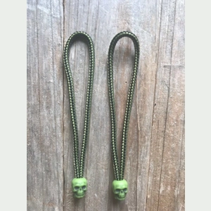 Moss & Black Stripes 1 Pair ..