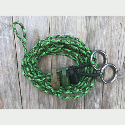 Neon Green Flame Distance Stick Marker Cord 3 Grenade Markers