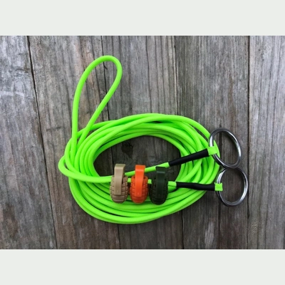 Neon Green Distance Stick Marker Cord 3 Grenade Markers