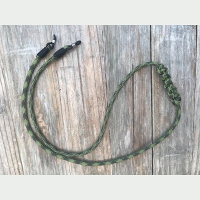 Olive Drab & Moss Glasses/Sunglasses Lanyard Strap