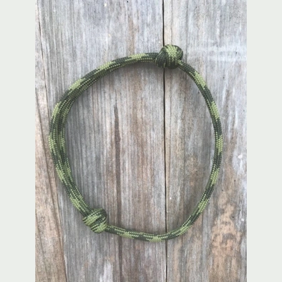 Olive Drab & Moss Adjustable 550 Paracord Friendship Bracelet
