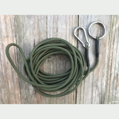 Olive Green Paracord 'Carp Sling/Sack Retaining Cord' 4 Metre.