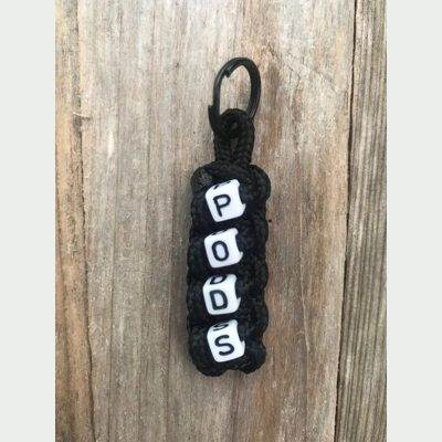 Pods Paracord 'Carp Fishing Luggage' Zip Pull