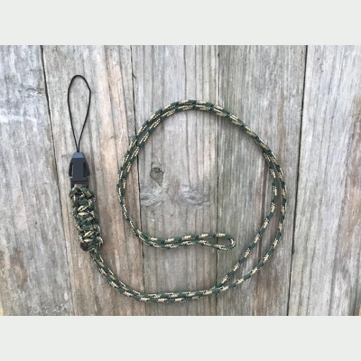 Recon Camo Bite Alarm Receiver Neck Lanyard