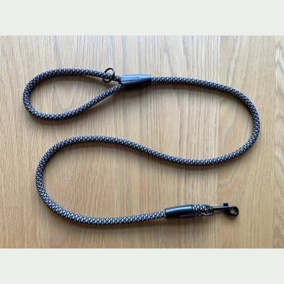 Reflective Black Diamonds 4" Dog Lead Leash