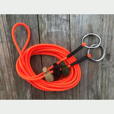 Neon Orange Distance Stick Marker Cord 3 Grenade Markers