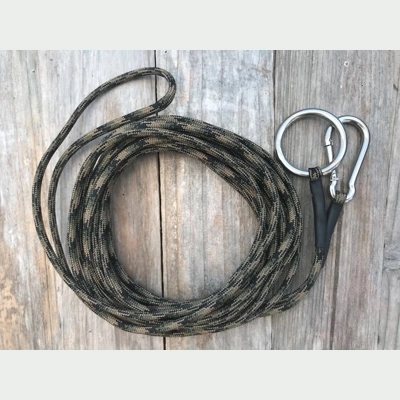 Tactical Camo Paracord 'Carp Sling/Sack Retaining Cord' 4 Metre.