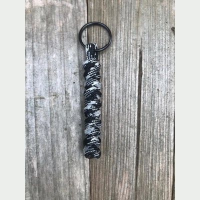 Urban Camo Paracord 'Snake Knot' Keychain Keyring Key Fob