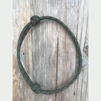 Wetland Camo Adjustable 550 Paracord Friendship Bracelet