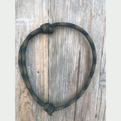 Woodland Camo Adjustable 550 Paracord Friendship Bracelet