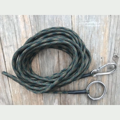 Woodland Camo Paracord 'Carp Sling/Sack Retaining Cord' 4 Metre.