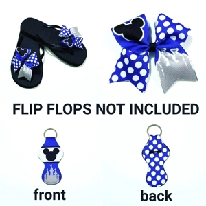 Blue Polka Dot Mouse Set