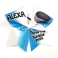 Alexa Throw My Tumble Pass Cheer Bow