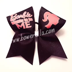 Barbie Wants To Be Me Cheer Bow