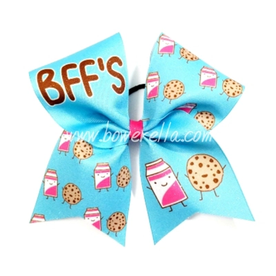 BFF's Milk And Cookies Cheer Bow