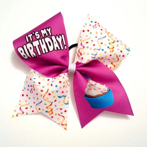 It's My Birthday Cheer Bow