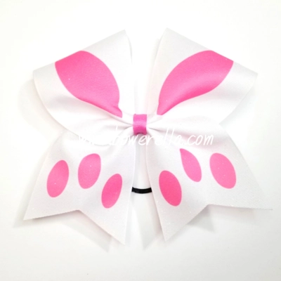 Bunny Hop Easter Cheer Bow