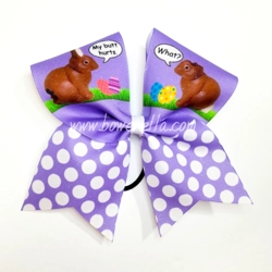 My Butt Hurts Bunnies Easter Bow