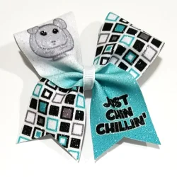 Just Chinchillin' Cheer Bow