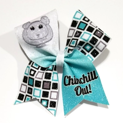 Chinchill Out Cheer Bow