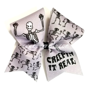 Creepin It Real Halloween Bow