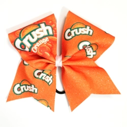 Orange Crush Cheer Bow