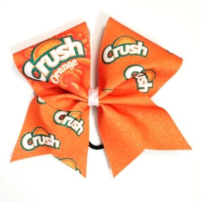 Orange Crush Cheer Bow