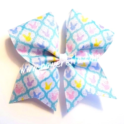 Quatrefoil Easter Bow