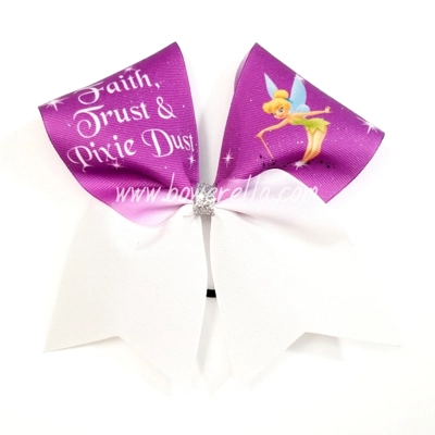 Faith, Trust And Pixie Dust Cheer Bow