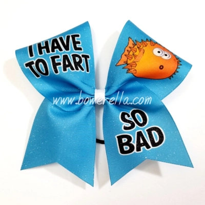 Puffer Fish Cheer Bow