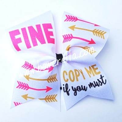 Fine Copy Me If You Must Cheer Bow