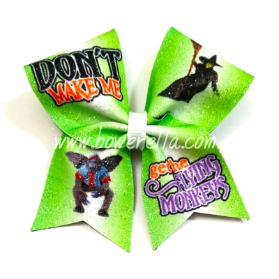 Don't Make Me Get The Flying Monkeys Halloween Bow