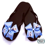 Olaf Flip Flop Bow Set