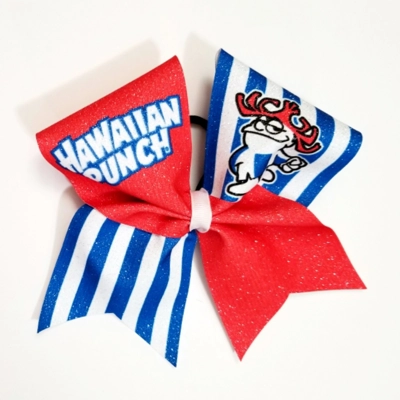 Hawaiian Punch Cheer Bow