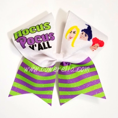 Hocus Pocus Y'all Halloween Bow