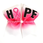 Hope Breast Cancer Awareness Cheer Bow