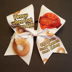 Hotline Bling Krispy Kreme Cheer Bow