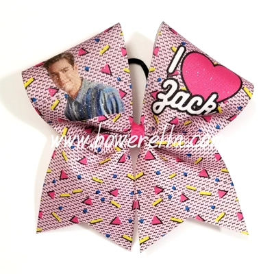 I Love Zack Saved By The Bell Cheer Bow