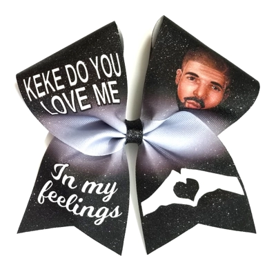 Keke Do You Love Me Cheer Bow