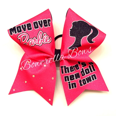 Move Over barbie There's A New Doll In Town Cheer Bow