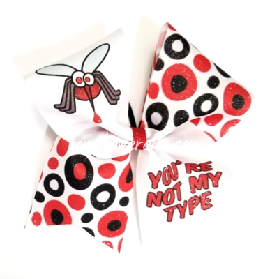 You're Not My Type Cheer Bow