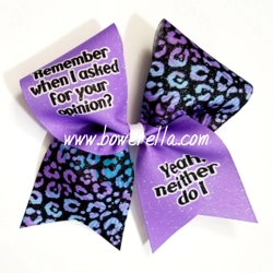 Opinion Cheer Bow