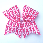 Tiny Ribbons Breast Cancer Awareness Bow
